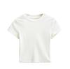 Fashion Crew Neck Short Sleeve T-Shirt Women's Summer New Spice Girl Style Slim Skinny Bottom Shirt Top