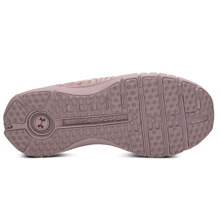Under Armour HOVR Phantom RN Comfortable Fabric Synthetic Leather Low Top Casual Running Shoes Women Sneaker Pink 3025228-600