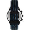 Sector 270 Multifunktions-Lederarmband Schwarzes Zifferblatt Quarz R3251578013 Herrenuhr