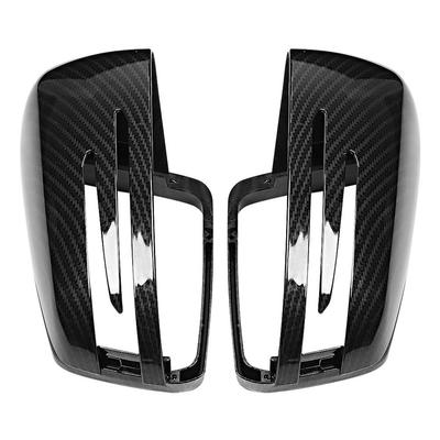 Gorgeri Rearview Mirror Carbon Fiber Texture Rearview Mirror Cover Caps for W176 Caps, 2-Piece Mercedes-Benz A-Class 2012-2017