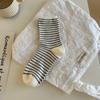 Women's New Spring and Summer Products Are All Striped Boneless In The Tube Pile Socks