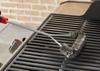 Weber Grill Brush Barbecue Grill Small 3-sided 45cm, Brush, Black,