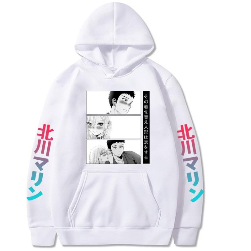 Gogyo Shun Kitagawa Marin Japanese Animation Men Hoodies Boys Harajuku Girls Pullover Fancy Music Gift Loose Sweatshirt
