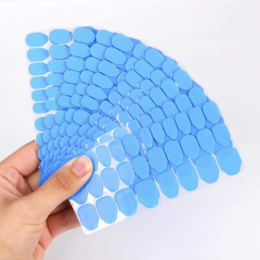 New Dream Blue Super Sticky Polymer Jelly Nail Glue - 15 Days Long Lasting Double-Sided Adhesive Tape