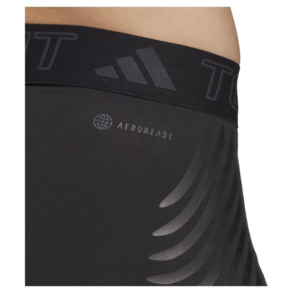 Adidas TechFit Control x Size XL RHEON™ Full-Length Leggings, Men's MMI02, Black/Black (HS9812),