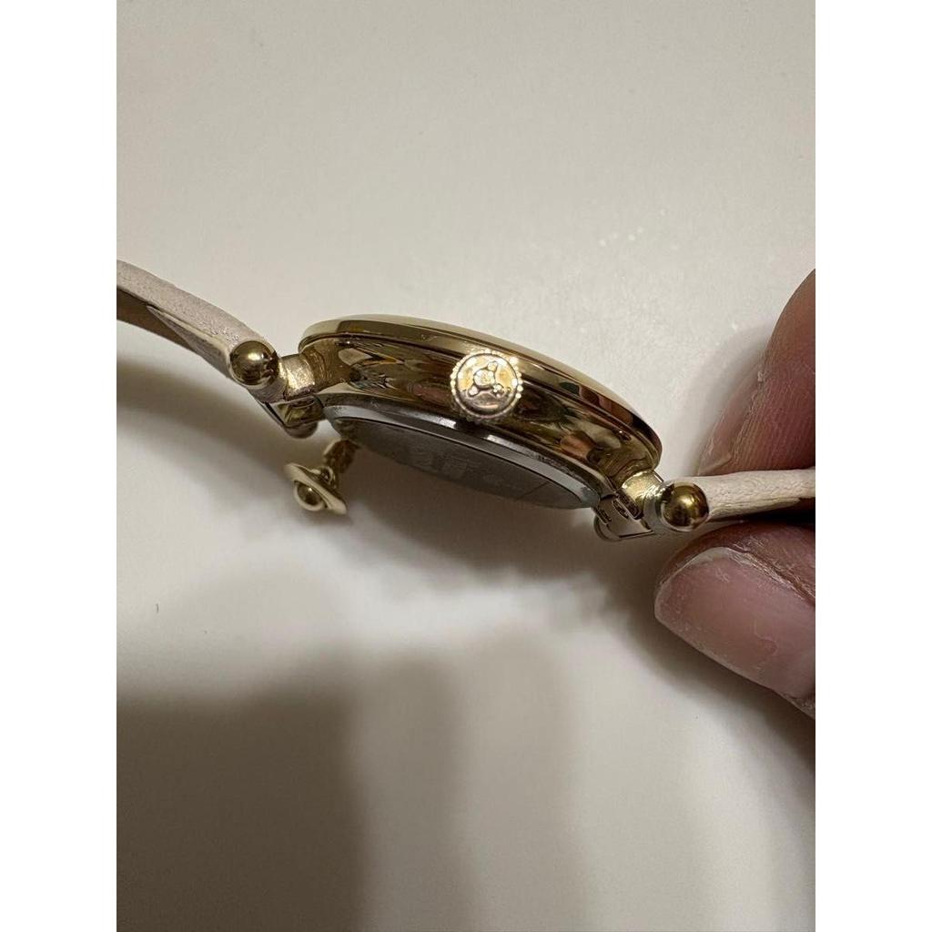 Used Vivienne Westwood ORB II Watch White Leather