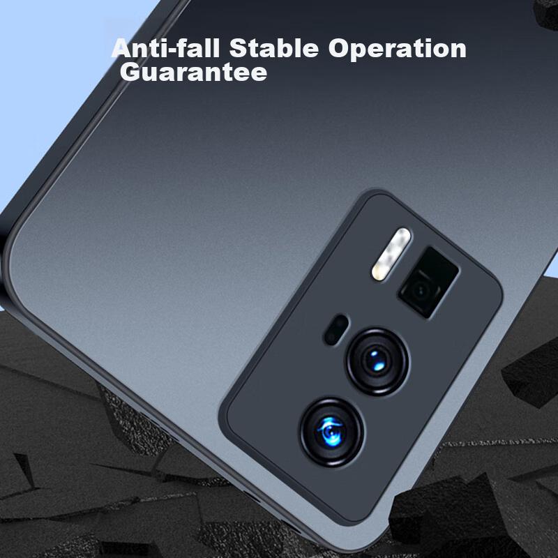 Dream Kajia Redmi K60 Phone Case K60/K60 Pro/K60 Champion Edition Full Coverage Ultra-thin Frosted Silicone Anti-drop Menn Models Graphite Black