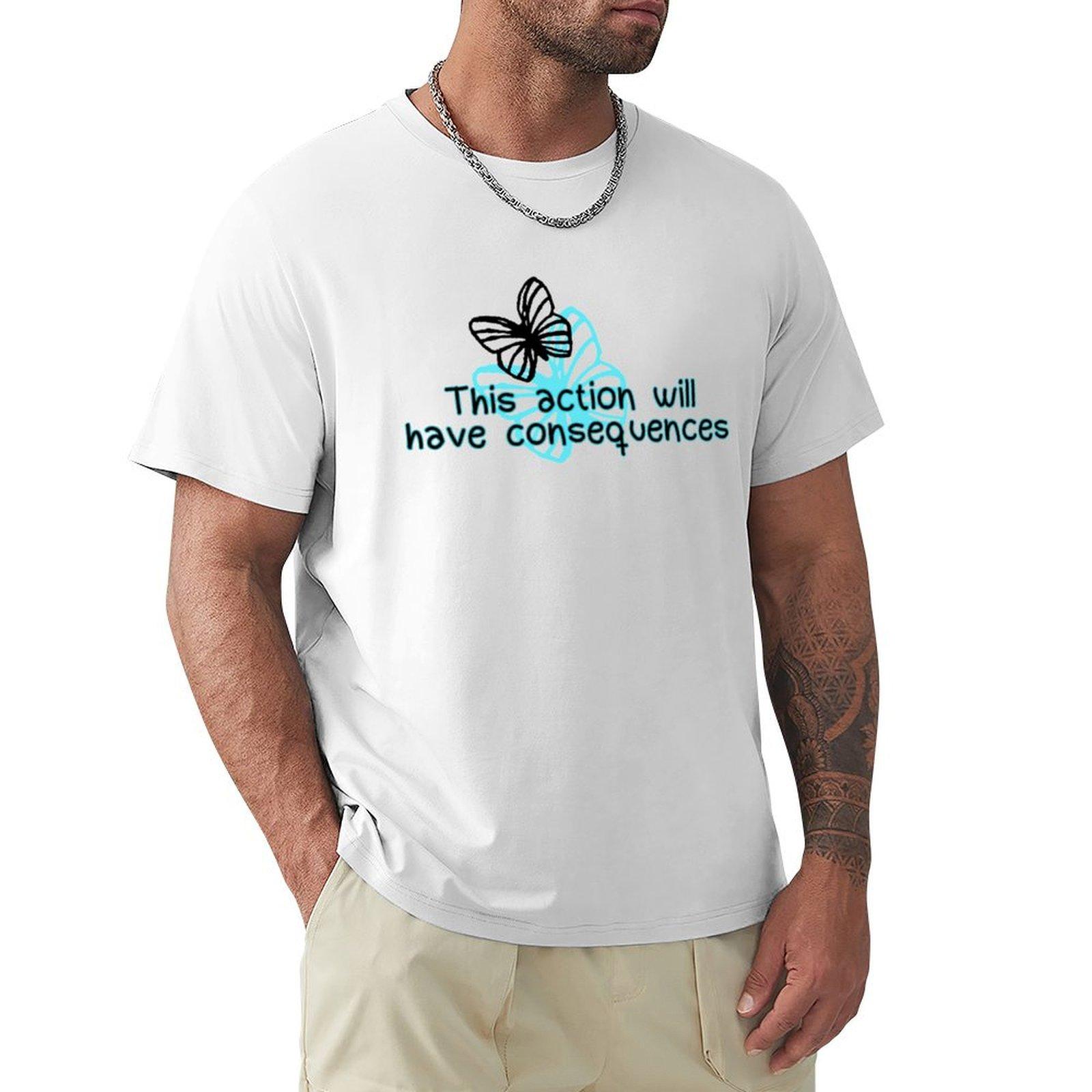 Life Is Strange Consequences Tshirt Work Duty Casual Tshirt S