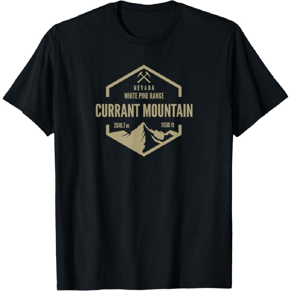 Футболка с изображением Currant Mountain, Невада XXXXXL чёрный