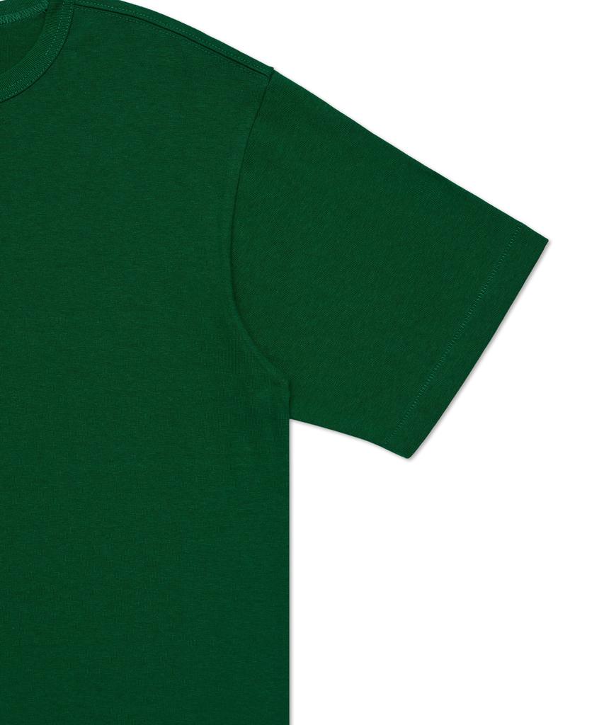 DISCUS ATHLETIC Super Heavyweight Regular Fit Blank T-Shirt Green