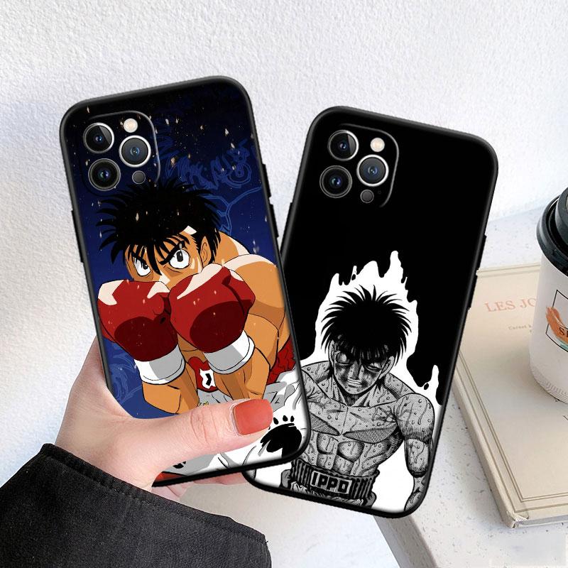 LO50 Hajime no Ippo Soft Shell Phone Case for iPhone 16 15 14 13 12 Pro Max Plus Mini