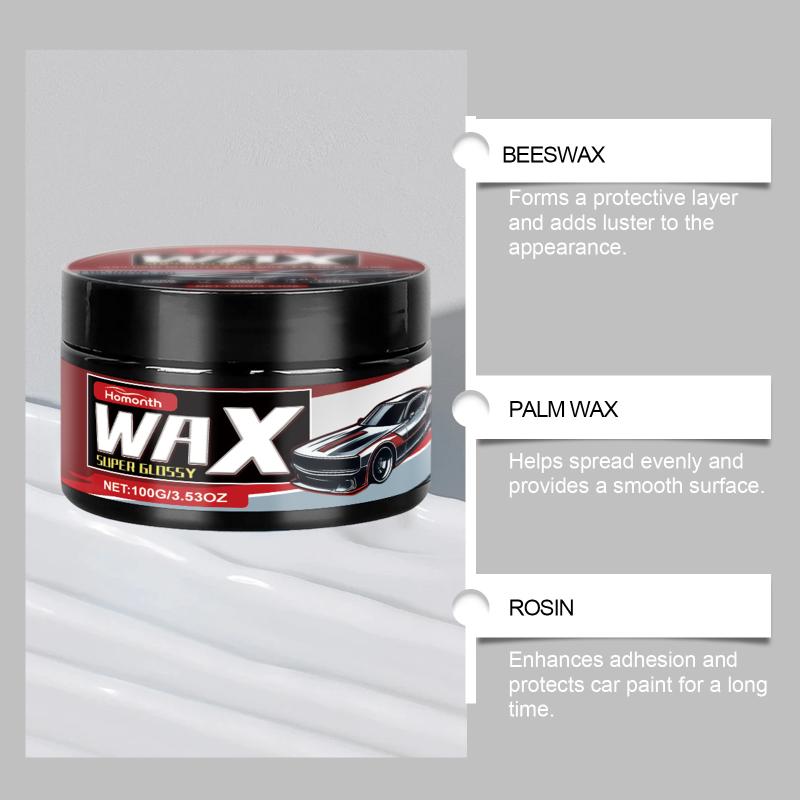 Car Paint Repair Wax Compound Restorative Solution Removes Swirl Marks Enhances Gloss Long Lasting Protection for Vehicles