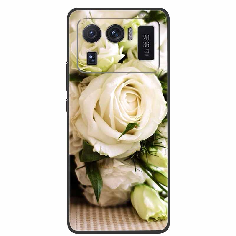 For Xiaomi Mi 11 Ultra Case 6.81 Shockproof Soft silicone TPU Back Cover Cases For Xiaomi11 Ultra Phone fundas Mi11 Ultra Cute