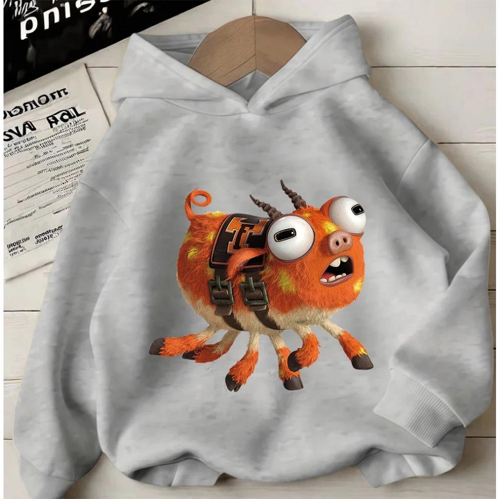 Winter Hot Cartoon Monsters Inc Hoodie Casual Streetwear Hooded Tops For Kids 3 14