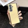 Fashion HD Mirror Axis Protection Phone Case For Samsung Galaxy Z Fold 7 6 5 4 Fold6 Hinge 2in1 Makeup Mirror ZFold7 Slim Cover