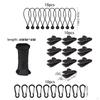 Awning Tarp Clips Buckle Carabiner Heavy Duty Camping Tent Clamps for Tarpaulin