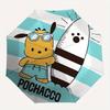 1pc Surfing Pochacco Sanrio Fully Automatic Folding Portable Umbrella, 8 Steel Frames, Three-Fold Design, Suitable for All Seasons, Suitable for Outdo