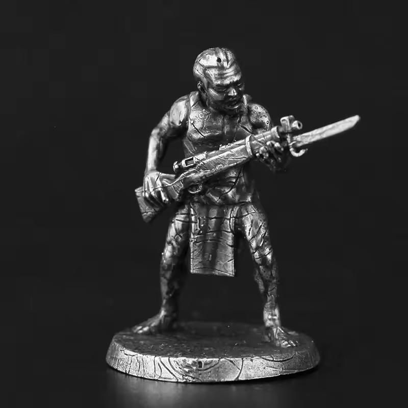 WW2 Military Soldier Figures Army Men Model Toy Desktop Wargame Miniatures Tabletop Game Pieces Decor