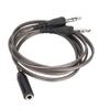 2PCS HiFi Stereo Headphone Splitter Noise Reduction Mic Earphone Splitter  for PC