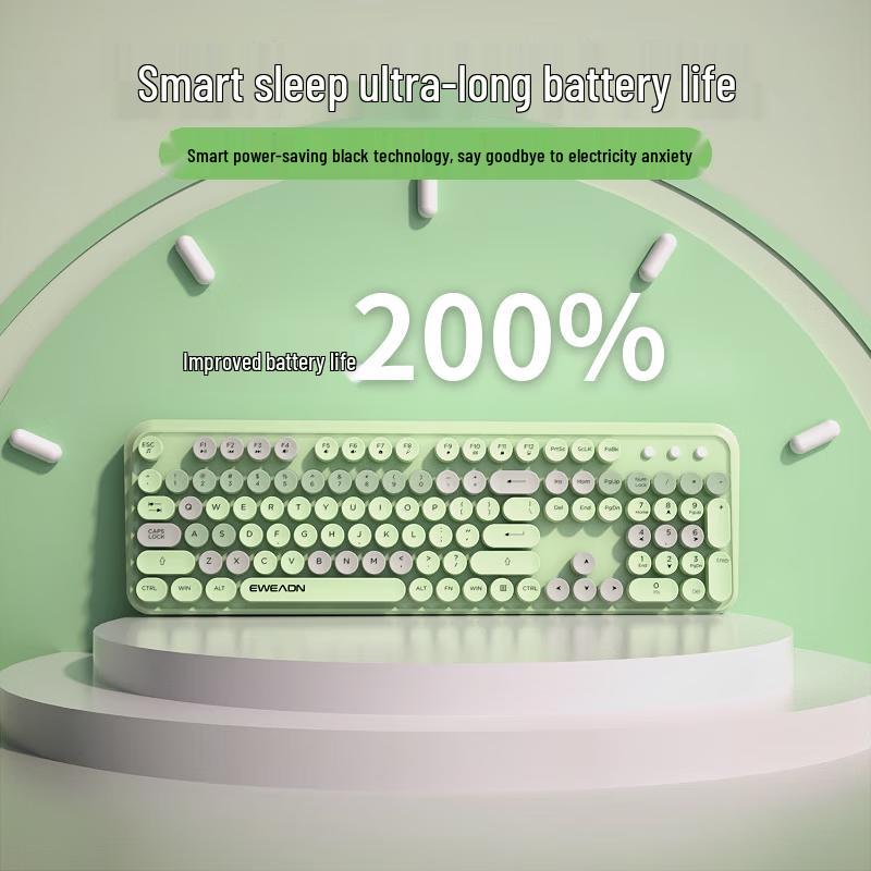 EWEADN V96 Bluetooth Dual-Mode Keyboard and Mouse Combo