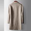 Autumn and Winter Wool Trench Coat Medium and Long Youth Light Luxury Business Double-sided Casual Warm Jacket