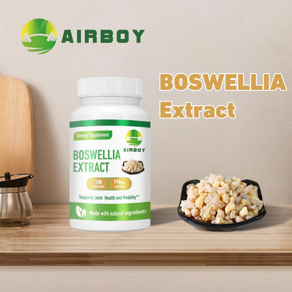 Boswellia-Extrakt Nahrungsergänzungskapseln; tägliches Gelenkpflege-Nahrungsergänzungsmittel für Erwachsene.