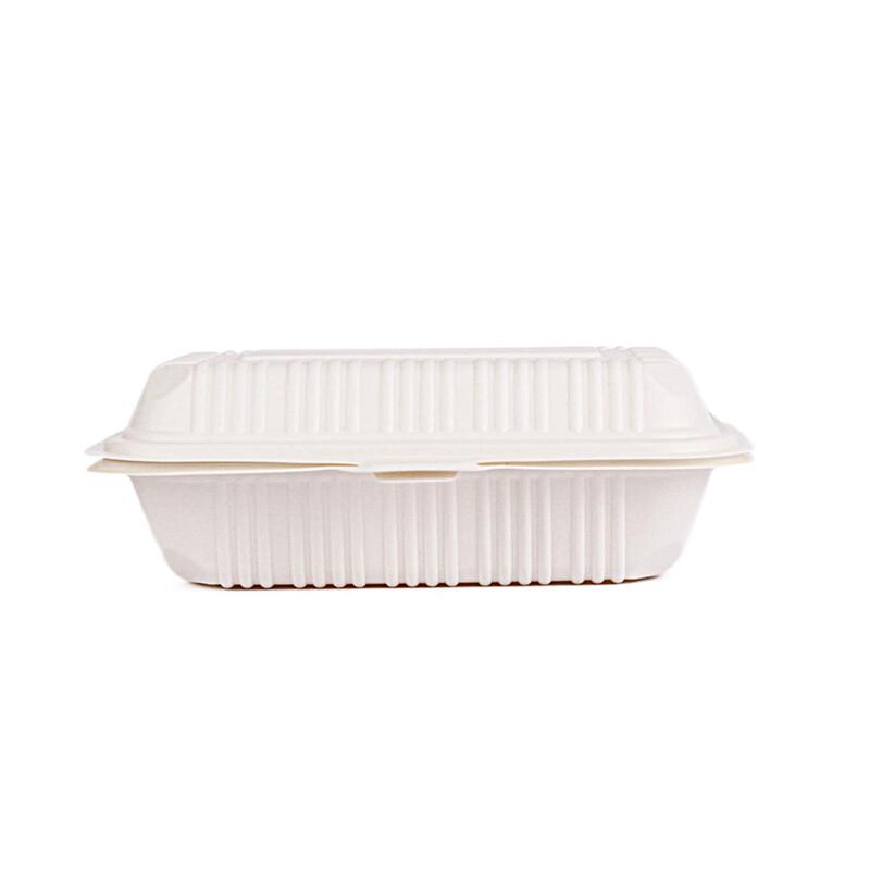 KAZHI 450ml Rectangular Disposable Plastic Food Containers (800 Count)