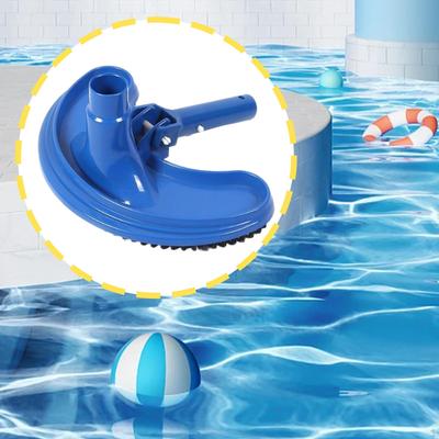 Pool-Vakuumkopf, Zubehör, blau, großer Durchmesser, drehbare Schnittstelle, Reinigungswerkzeug für Unterwasserreiniger