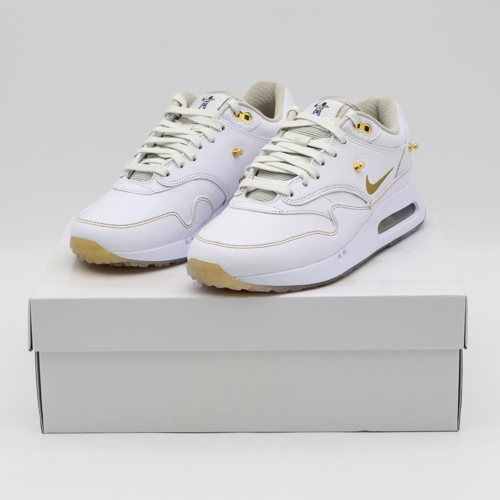 HQ3074-100 Eastside Golf Nike Air Max 1 86 OG Golf White Metallic Gold (Men's)