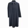 FARAGO/100% Cashmere Chesterfield Coat/Outerwear/L/Navy/Hidden Buttons/Center Vent
