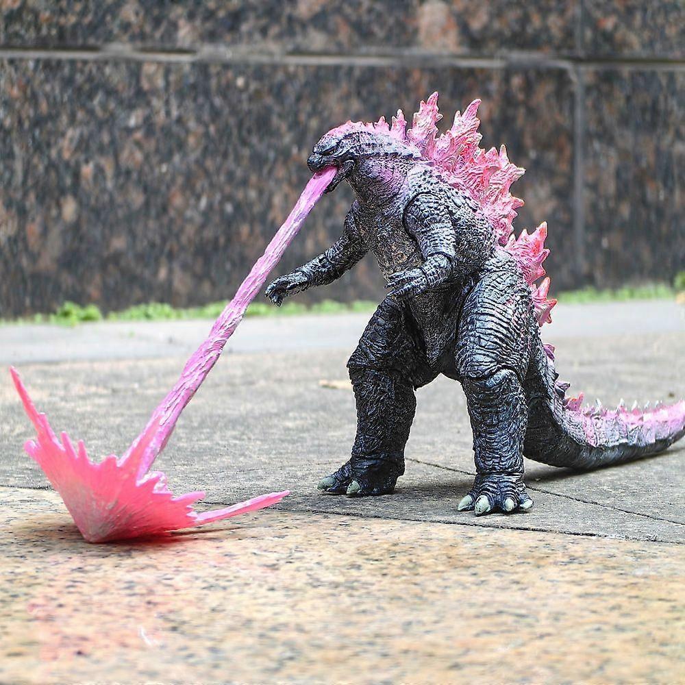 NECA 2024 Godzilla Vs Kong Burning Godzilla Model Toy 16CM Box Set