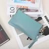 Bolso de Cuero Caliente para Mujer Bolso de Mano de Primera Capa de Piel de Vaca Sobre de Hombro para Teléfono Móvil Pequeño