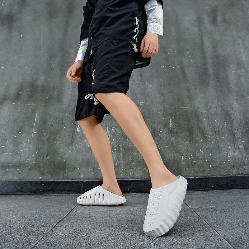 Summer Men'S Massage Slippers Indoor Outdoor Sandals Beach Comfortable Soft Slides Clogs Casual Shoes Men Women Home Slippers