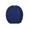 Skechers Colorful Casual Series Big Letter College Style Round Neck Pullover Loose Sweatshirt Unisex Sweatshirt Navy-Blue L124U031-02V3
