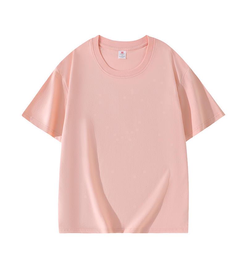 Korean Style 2025 Summer Pure Cotton Round Neck Short Sleeve Women's Casual T-shirt