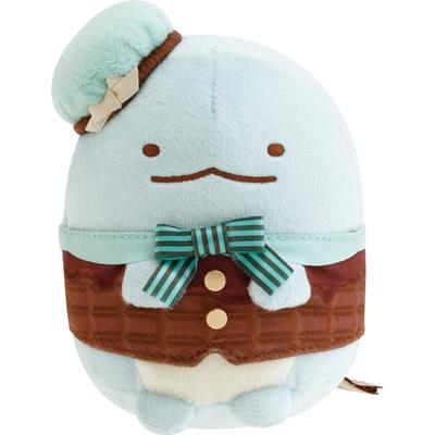 San-X Sumikko Gurashi Kissa De Chocolate Fair Collectible Plush Lizard MO97501