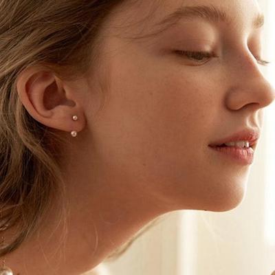 Eleganti Orecchini Retro in Argento Sterling S925 con Perle – Design Versatile di Alta Gamma per Donne