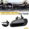 OCPTY Door Handle Exterior Front Driver Left Side Replacement Fit 1998-2002 for Honda for Accord Outside Door Handle Black