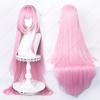Elysia Cosplay Wig 80cm/110cm Long Pink Mixed Color Wigs Heat Resistant Synthetic Hair Halloween Party Role Play Wigs