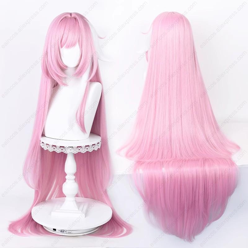 Elysia Cosplay Wig 80cm/110cm Long Pink Mixed Color Wigs Heat Resistant Synthetic Hair Halloween Party Role Play Wigs