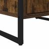 Sideboard Smoked Acacia 43 X 36 X 75.5 Cm Engineered Wood