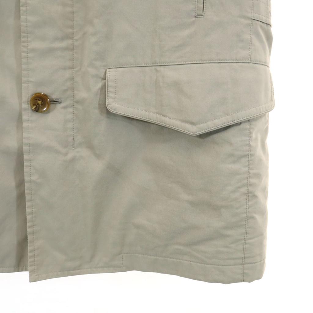 Burberry 3WAY Stainless Collar Coat M Khaki Sanyo Shokai Men's Used
