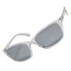 Clear x Light Smoke Fashion Glasses Stylish Eyeglasses for Men and Clear UV [Berkuto] (Non-prescription) Women, Square, Wellington, Lenses, Colored,