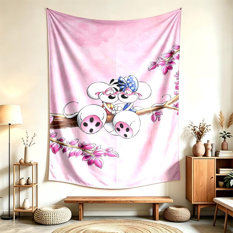 Diddl (23) Tapestry Suitable For Decorating Homes Dorms And Bedrooms Soft To The Touch And A Perfect Gift For Friends And Family