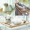 Nuova amaca per gatti  Letto per gatti montato sulla finestra Lavabile Staccabile Letto per animali domestici Scaffale a ventosa Borsa Letti Sedile per il sonno del gatto Accessori per animali domestici