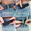 1Pcs Jean Pants Dresses No Buckle Stretch Elastic Waist Belt For Women Men No Buckle-Free Waist Belt