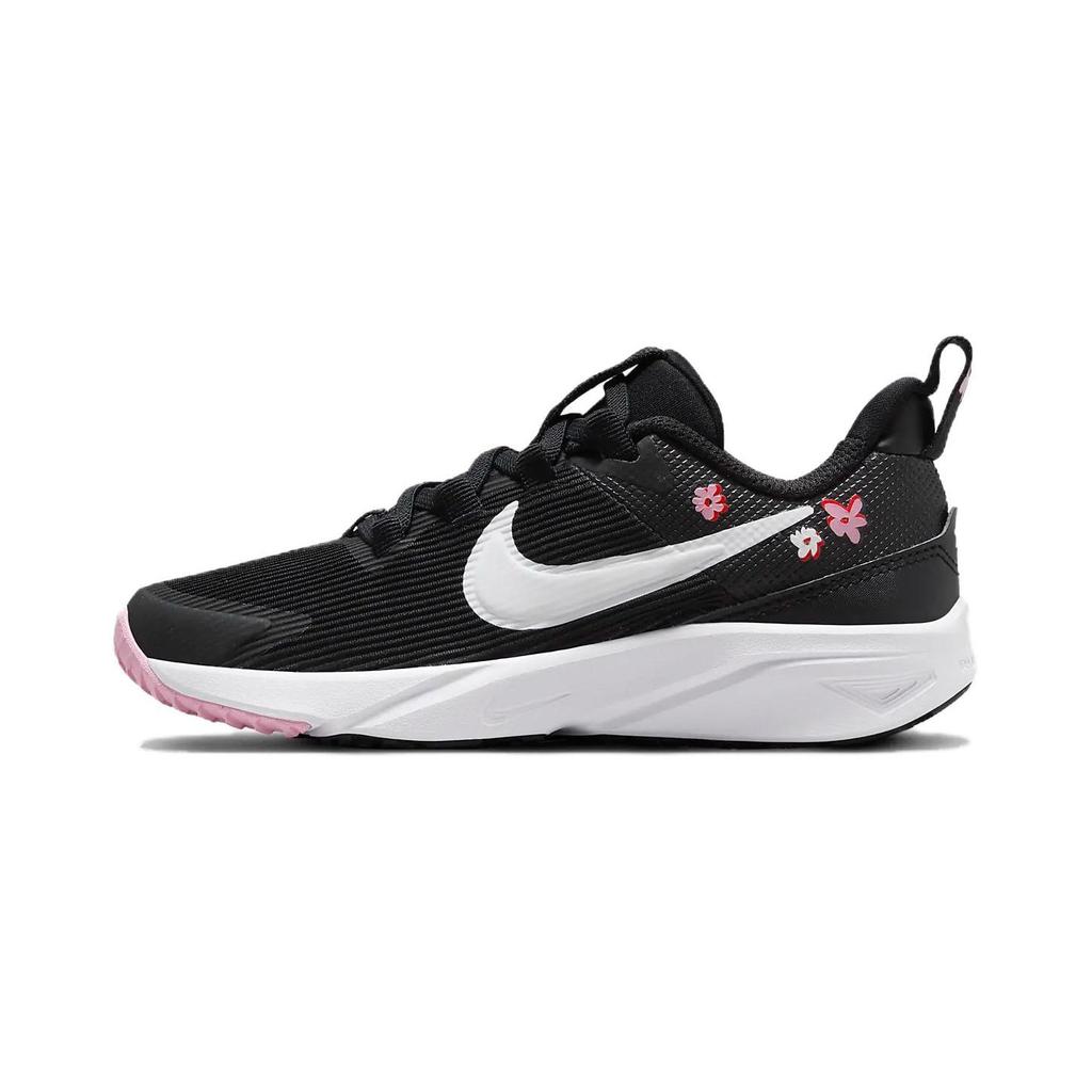 Nike Star Runner 4 Next Nature SE PS Floral Kids Sneakers Black Pink-Rise Picante-Red FJ8079-001