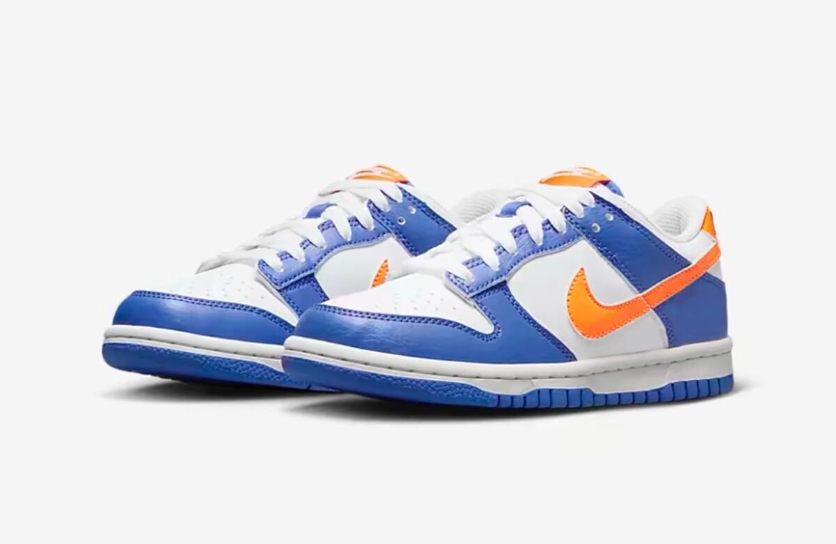 FN7783-400 Nike GS Dunk Low Knicks 4Y