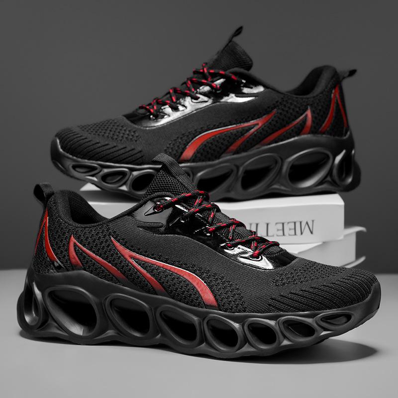 New Extra Large 48 Men's Shoes Plus Large 47 Sports and Leisure 46 Versatile Couple Flame Shoes