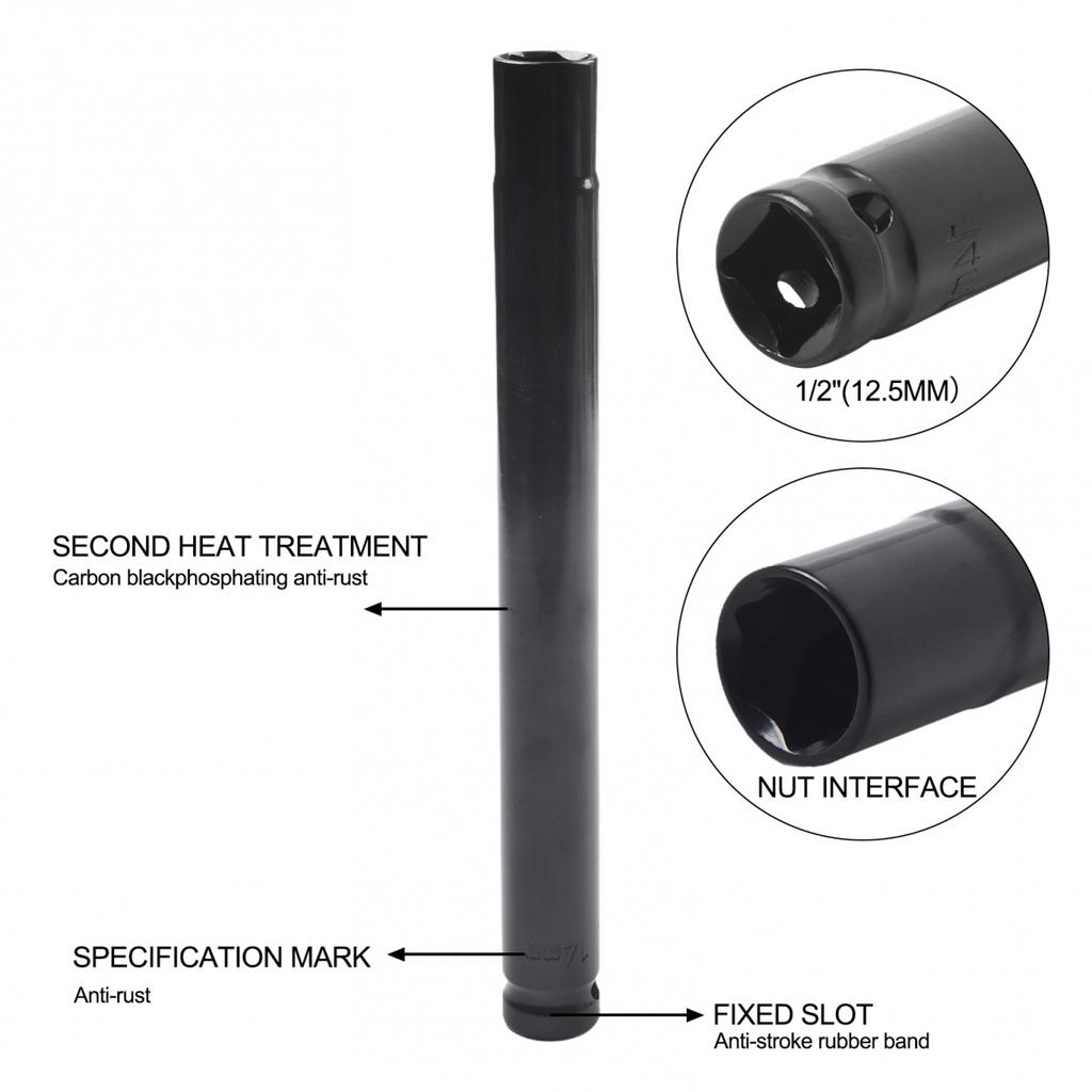 14 To32mm Hex Wrench Chrome Vanadium Steel Length 200mm